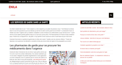 Desktop Screenshot of enila.fr